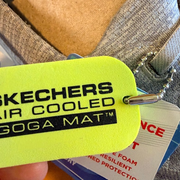 Skechers Size 7 On The Go Hands Free Slip Ins Gray Textile Women's Air Cooled - Picture 6 of 11